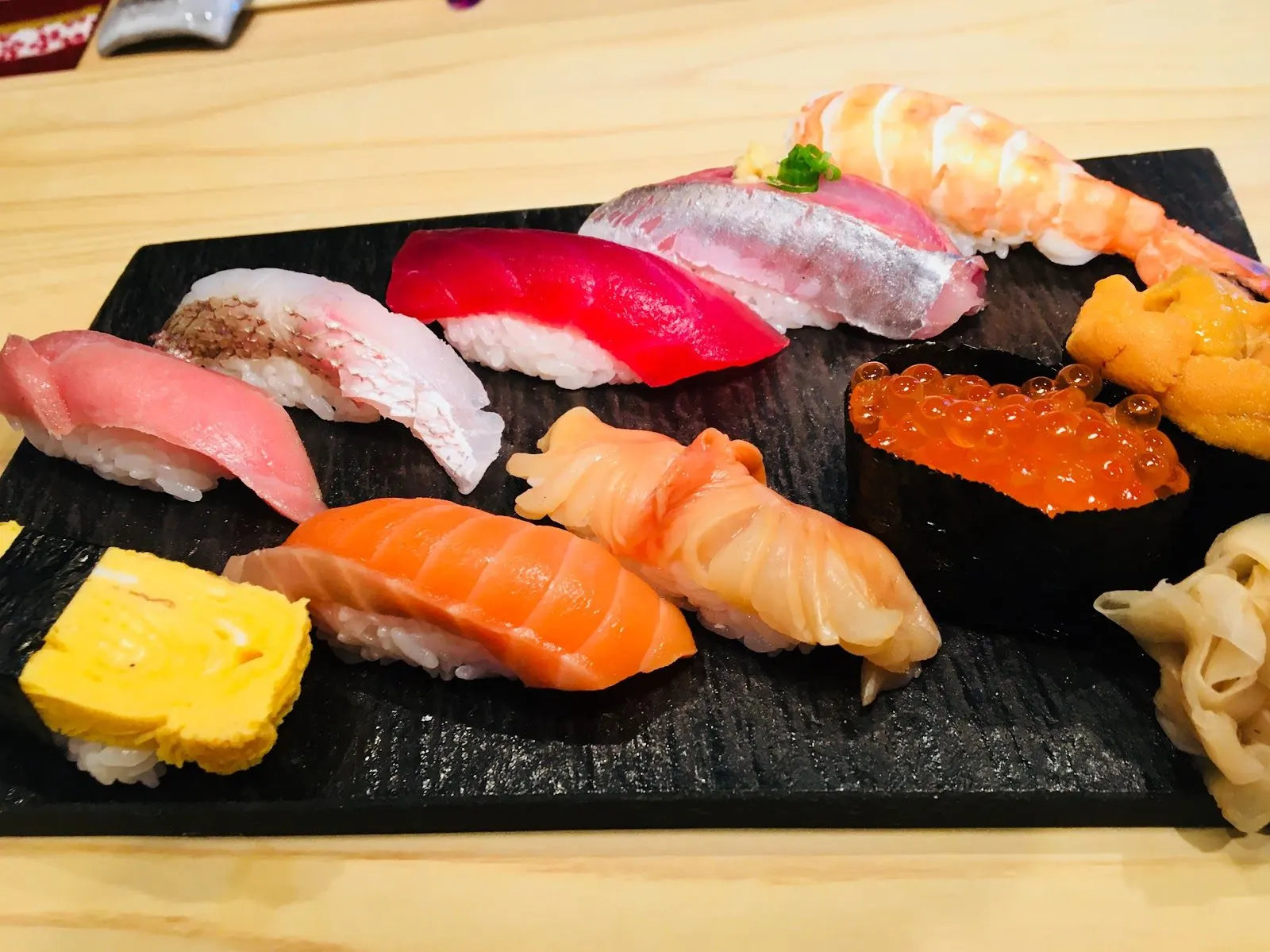 握りの盛り合わせ